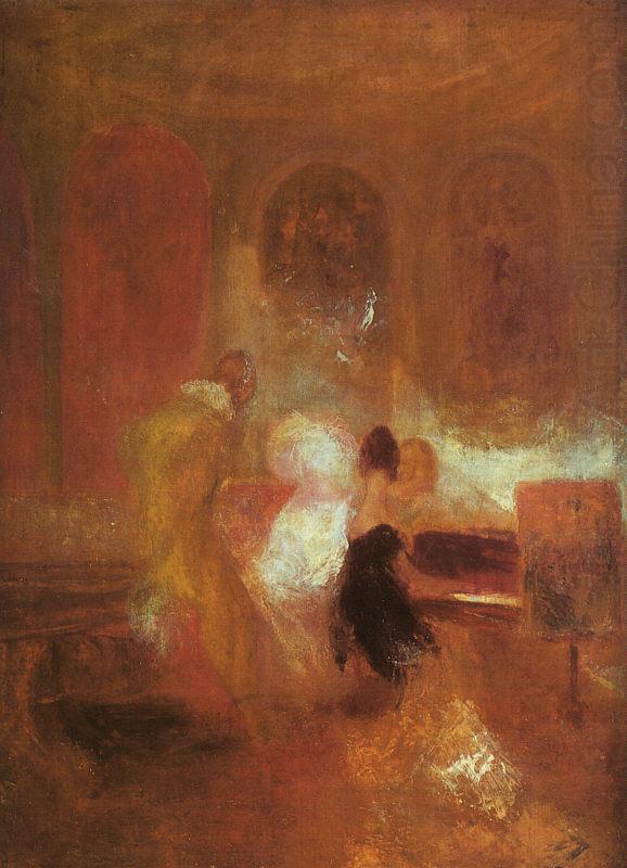 Joseph Mallord William Turner Music Party china oil painting image